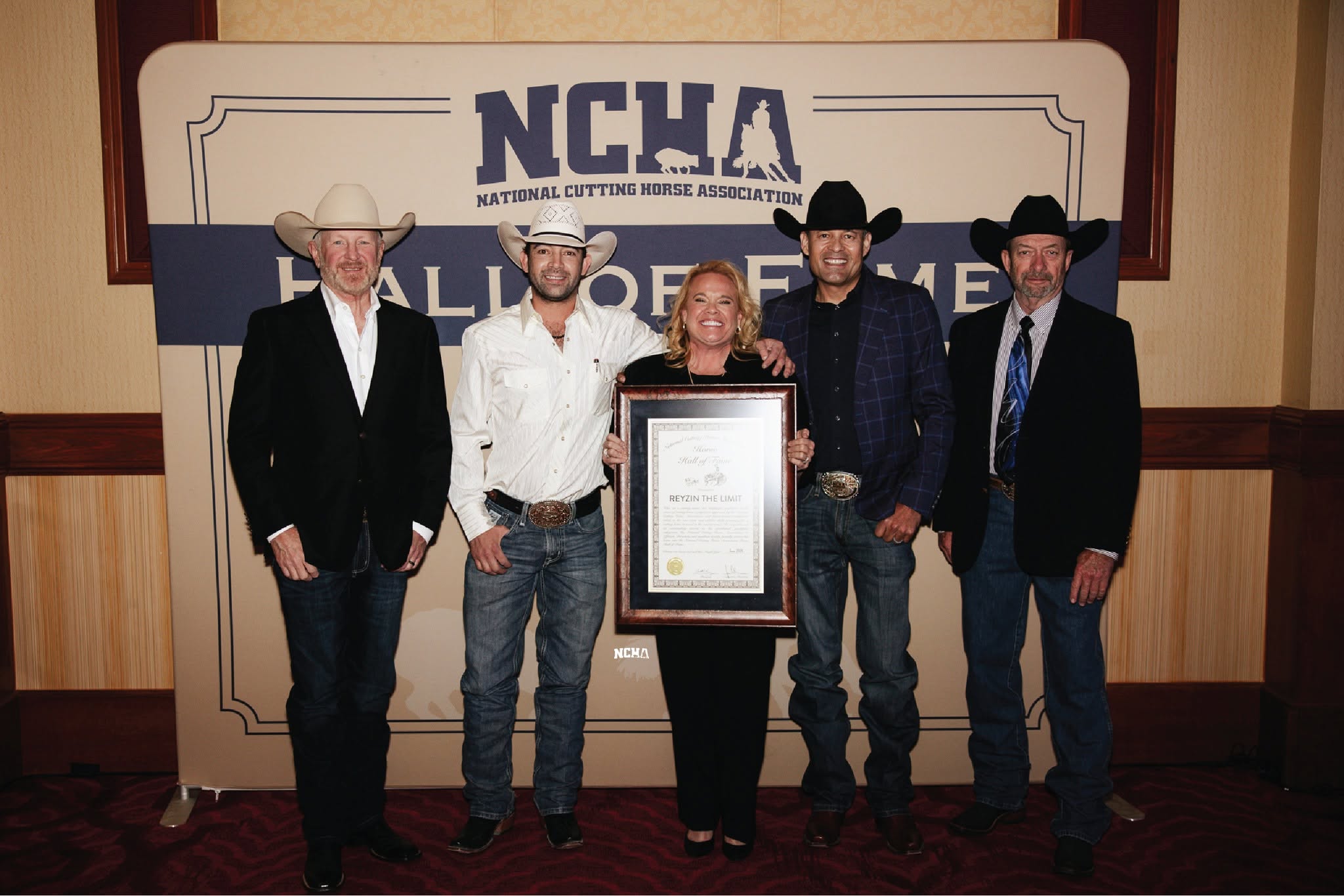 Reyzin The Limit, highest earning cutting horse of 2025 and NCHA Horse Hall of Fame inductee