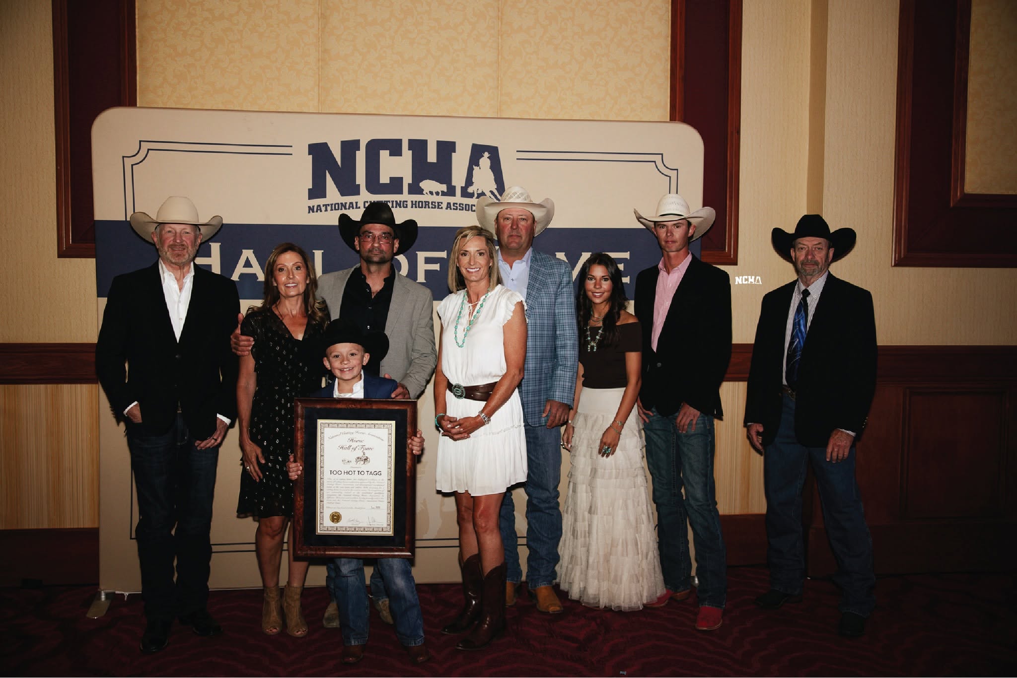 Too Hot To Tagg, NCHA Horse Hall of Fame inductee